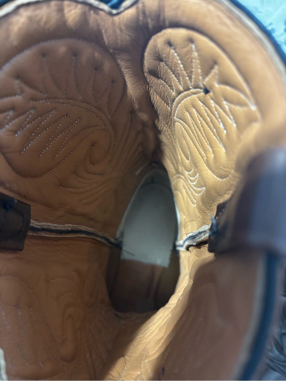 Red Wing Shoes Brown Leather Western PECOS Cowboy Boots Size 13D - Picture 6 of 16